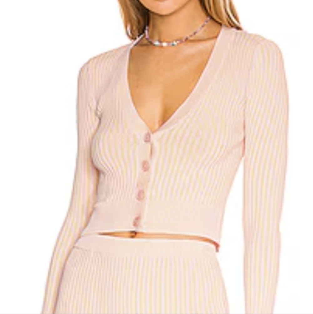 L Space Sundown Cardigan Rose Quartz Xs Sparkle 5